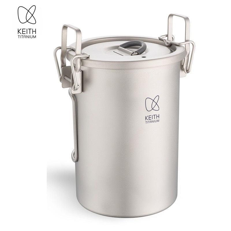 Camping Cooking Can - Olla para Arroz KEITH de Titanio