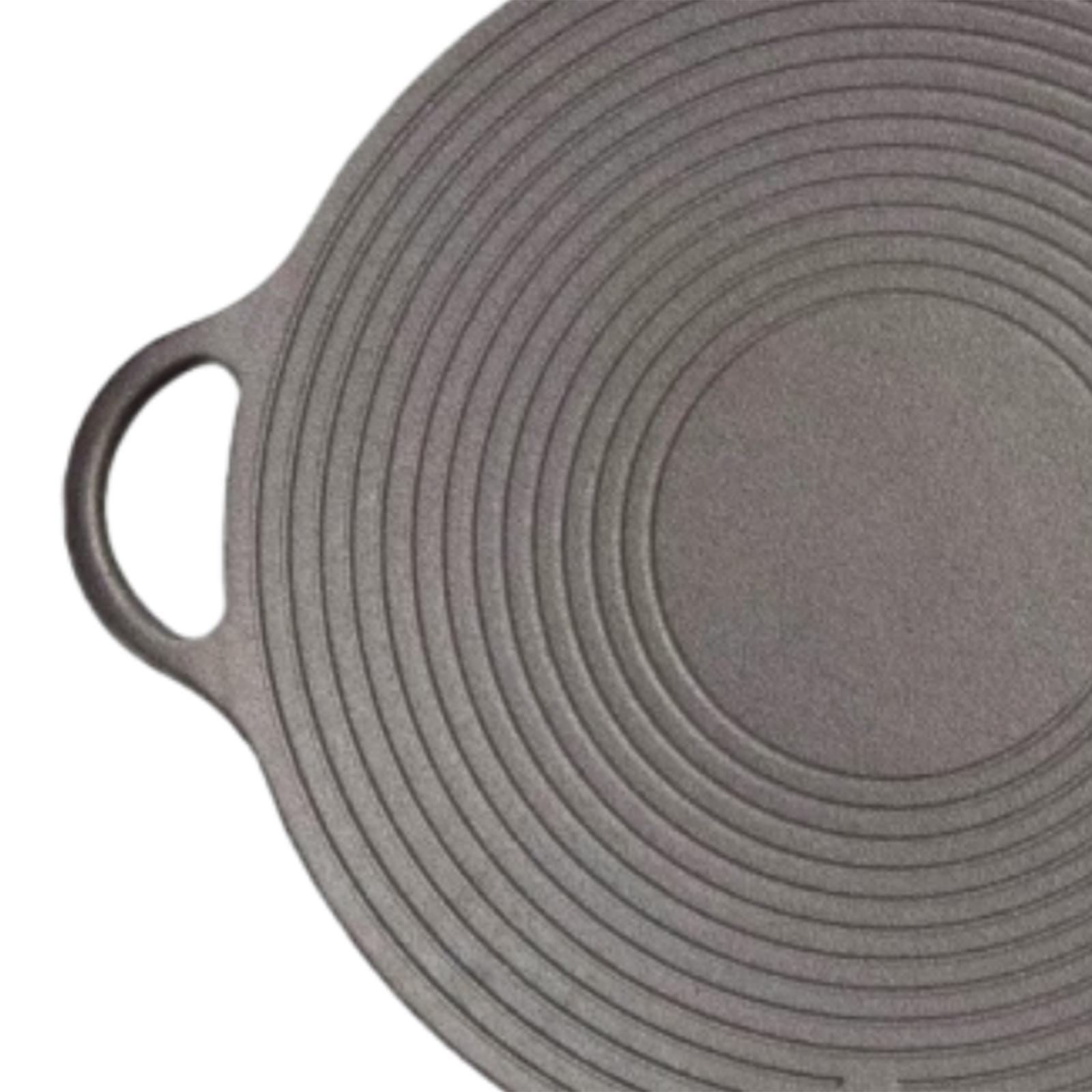 Skillet Cast Iron Camp - Sartén Redonda de Hierro Fundido Antiadherente