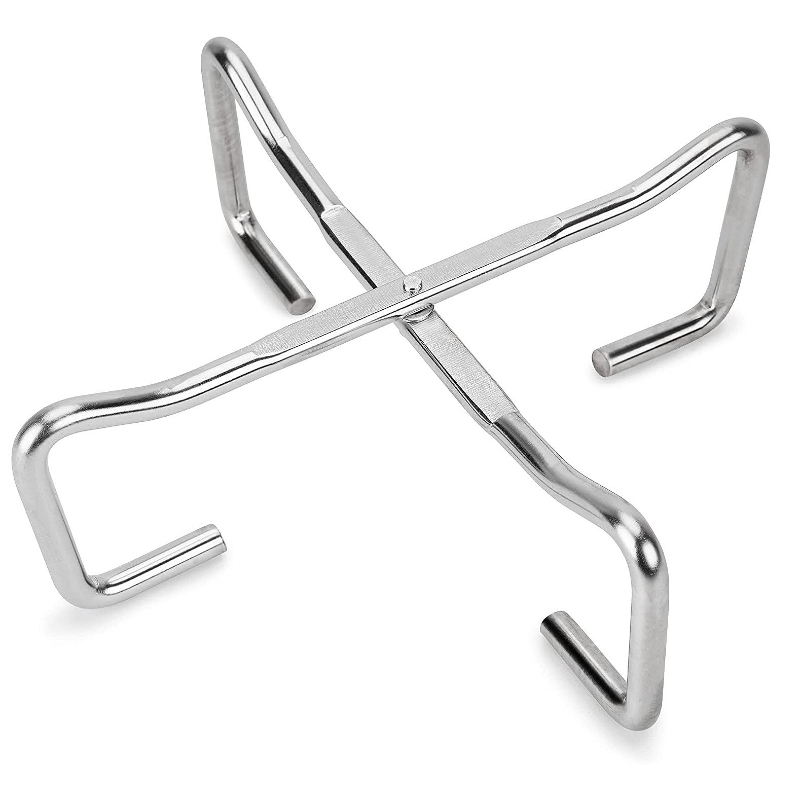 Camping Cooking Cast Iron - Soporte plegable para tapa de horno