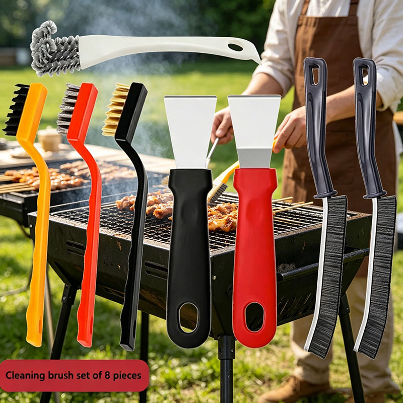 Camping Cooking Trangia - Juego de 8 Cepillos Multiusos para