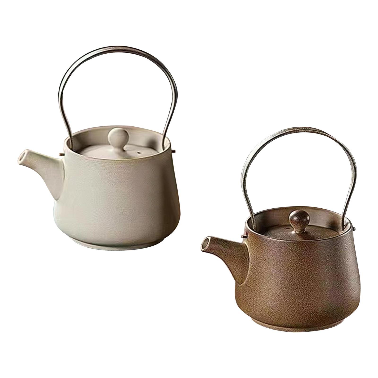 Camping Cooking Can - Tetera de cerámica de 200ml, infusor
