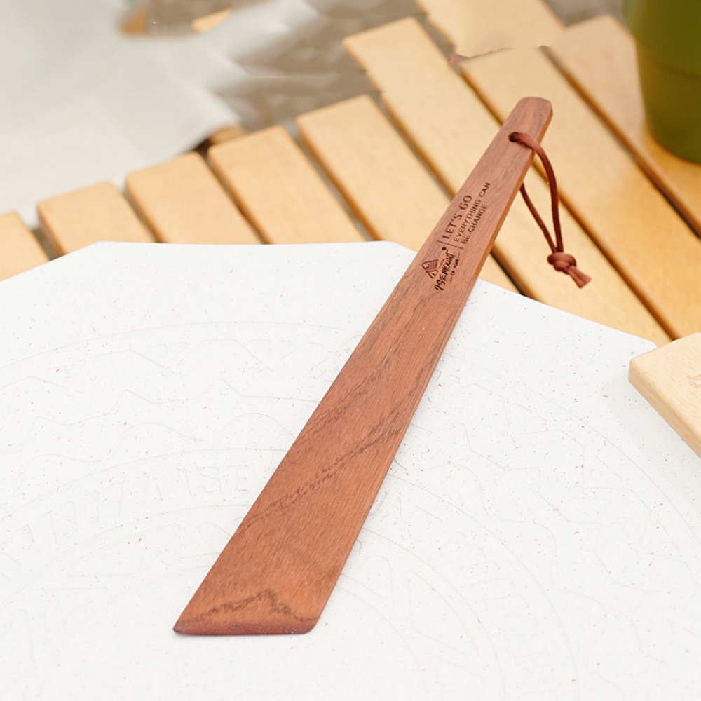 Camping Cooking Survival - Espátula de Madera para Acampar al