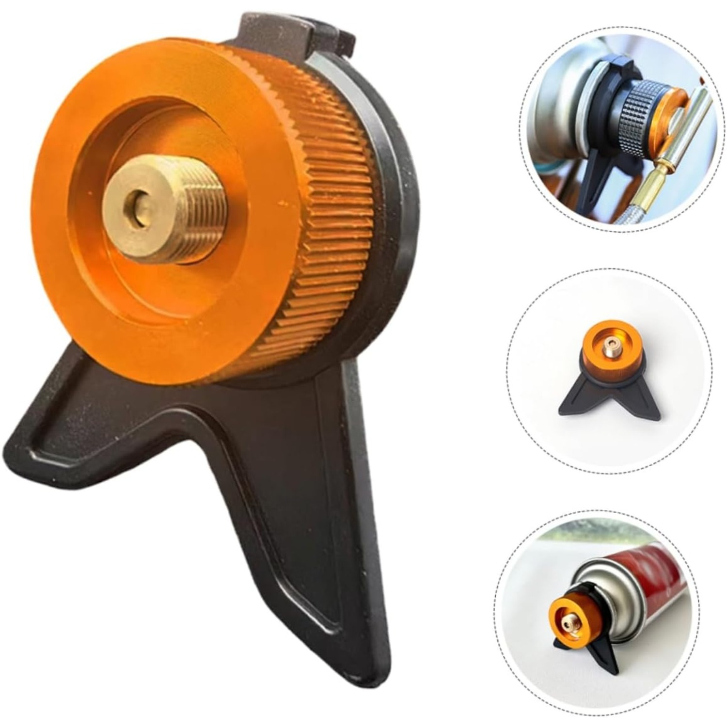 Camping Cooking Gas Stove - Adaptador de Tanque de Propano, Herramienta
