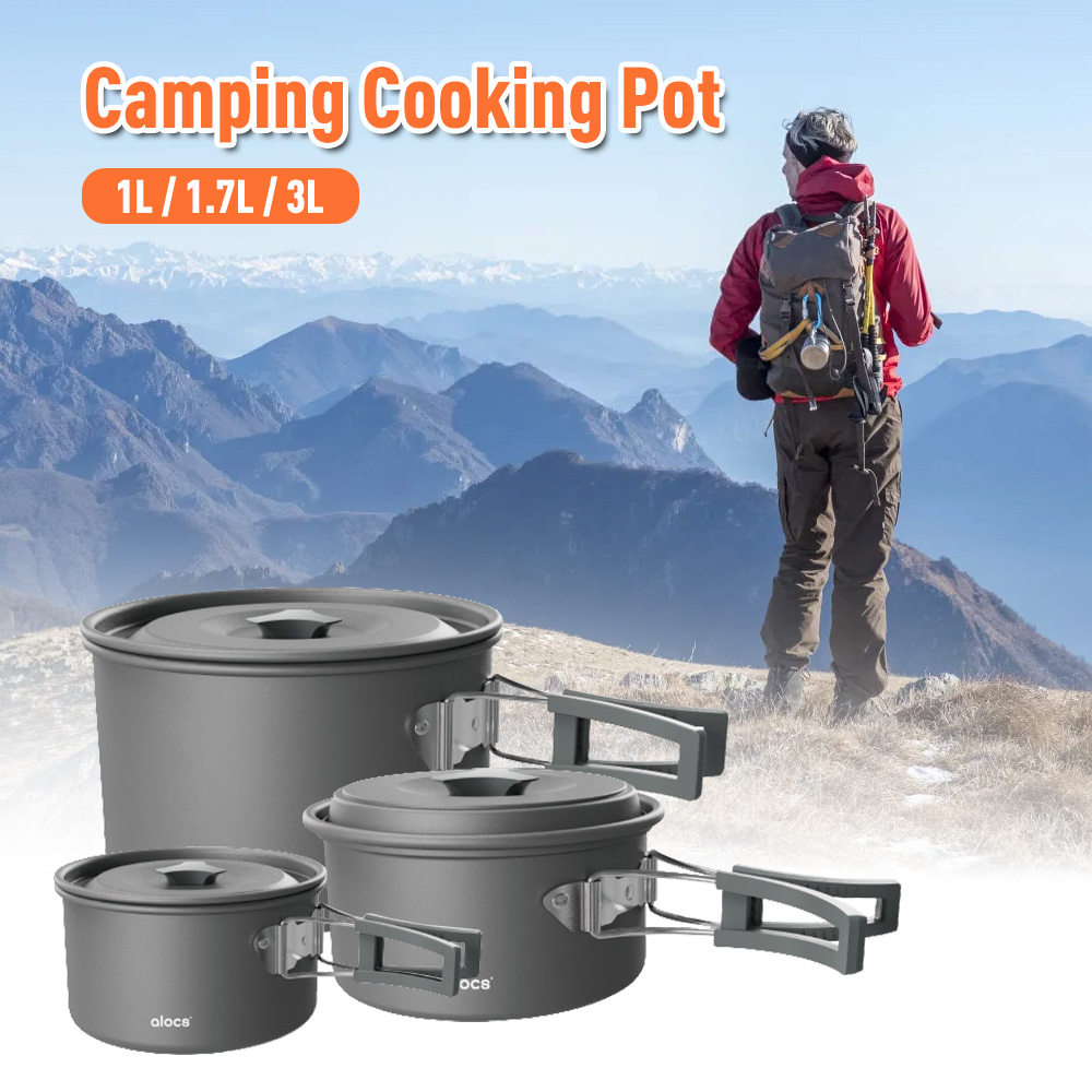Camping Cooking Tray - Olla de cocina de aleación de