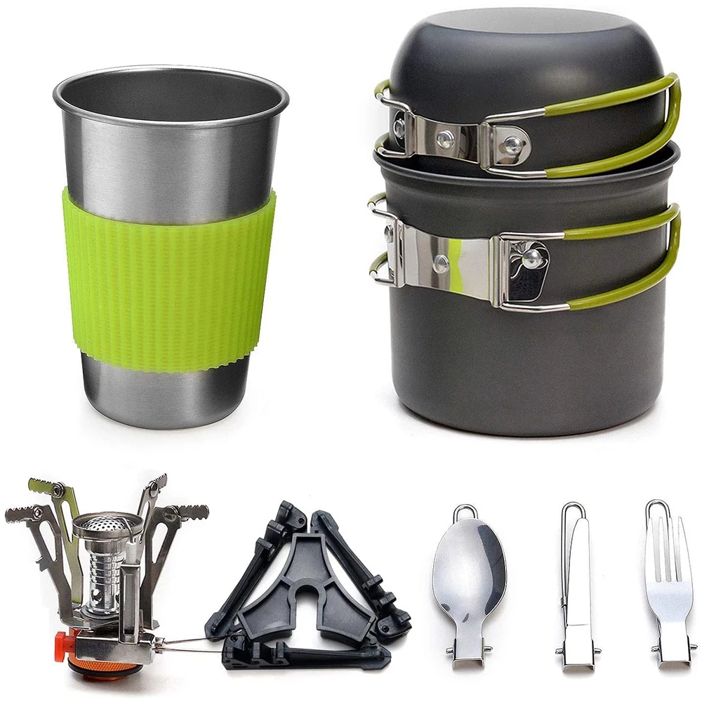 Camping Cooking Mesh - Kit de utensilios de cocina para