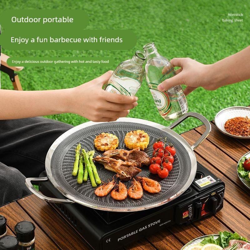 Sartén Multifuncional de Acero - Camping Cooking Gas Stove reseña y precio