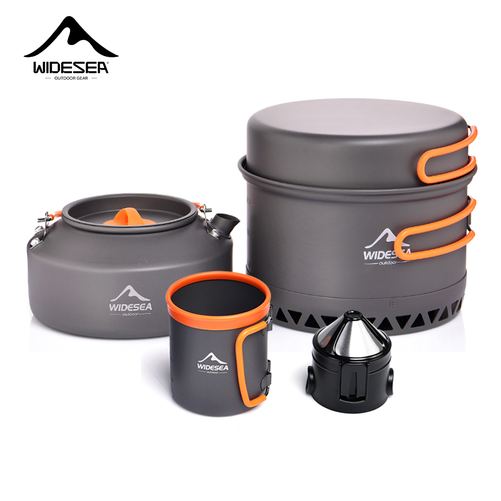 Vajilla para acampar, juego de - Camping Cooking Can reseña y precio