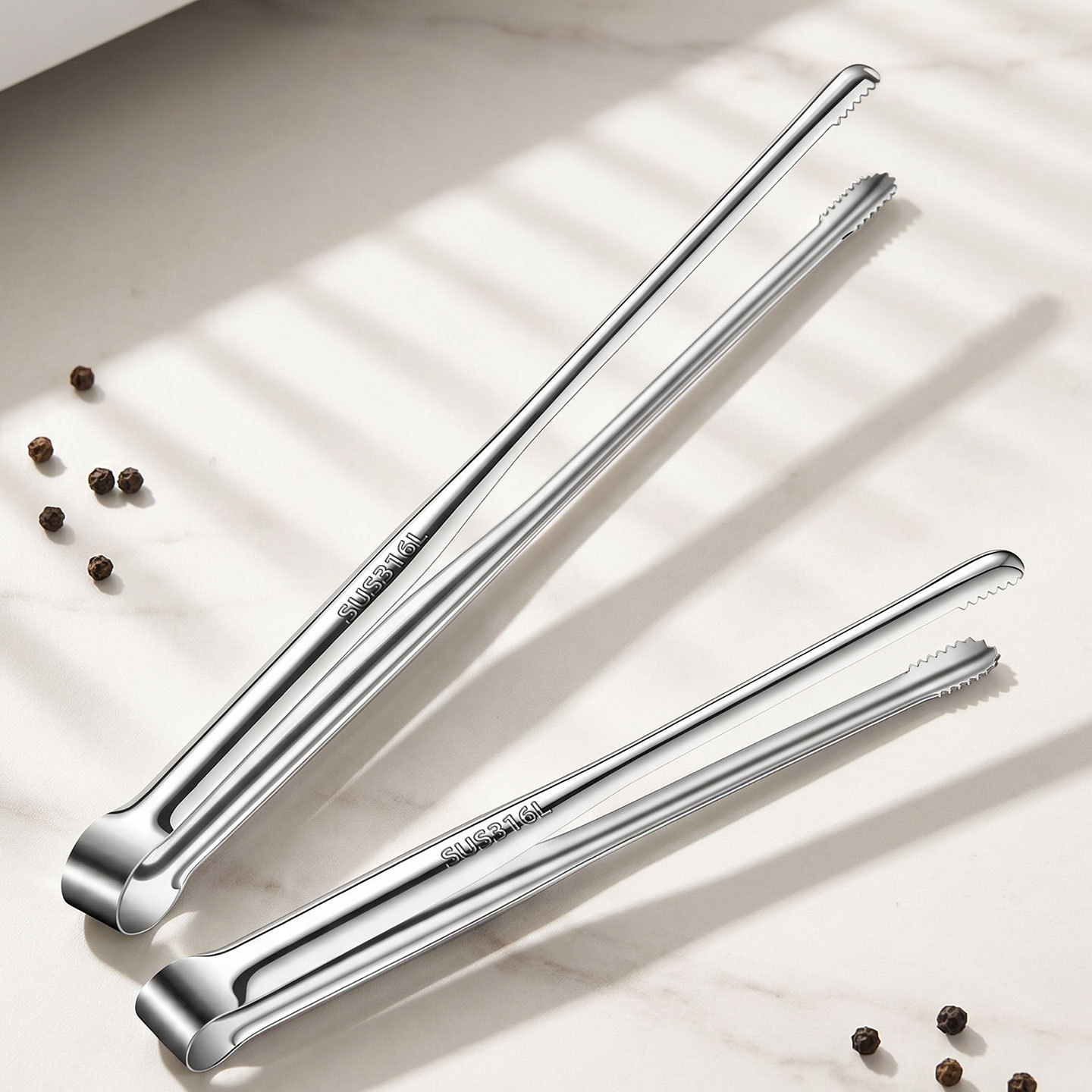 Pinzas para parrilla, pinzas c - Camping Cooking Survival reseña y precio