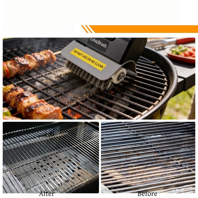 JUSTINLAU Cepillo eléctrico pa - Camping Cooking Mesh reseña y precio