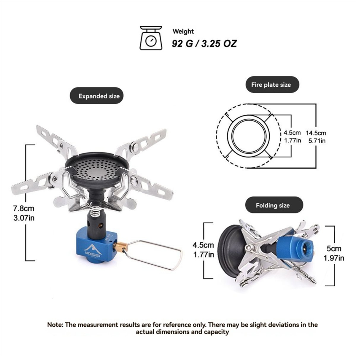 ABJV Quemador de gas para acam - Camping Cooking Gas Stove reseña y precio