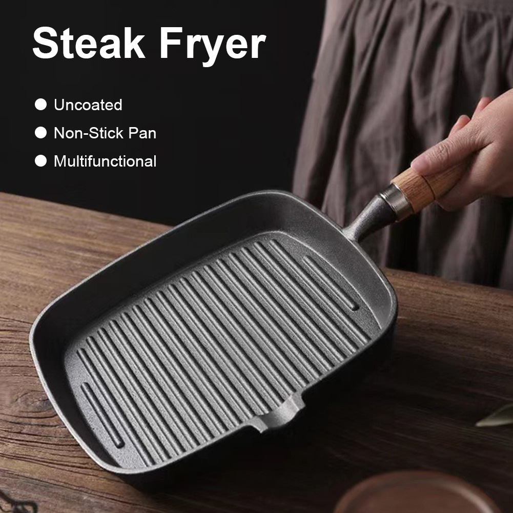 Sartén de hierro sin recubrimi - Skillet Cast Iron Camp reseña y precio