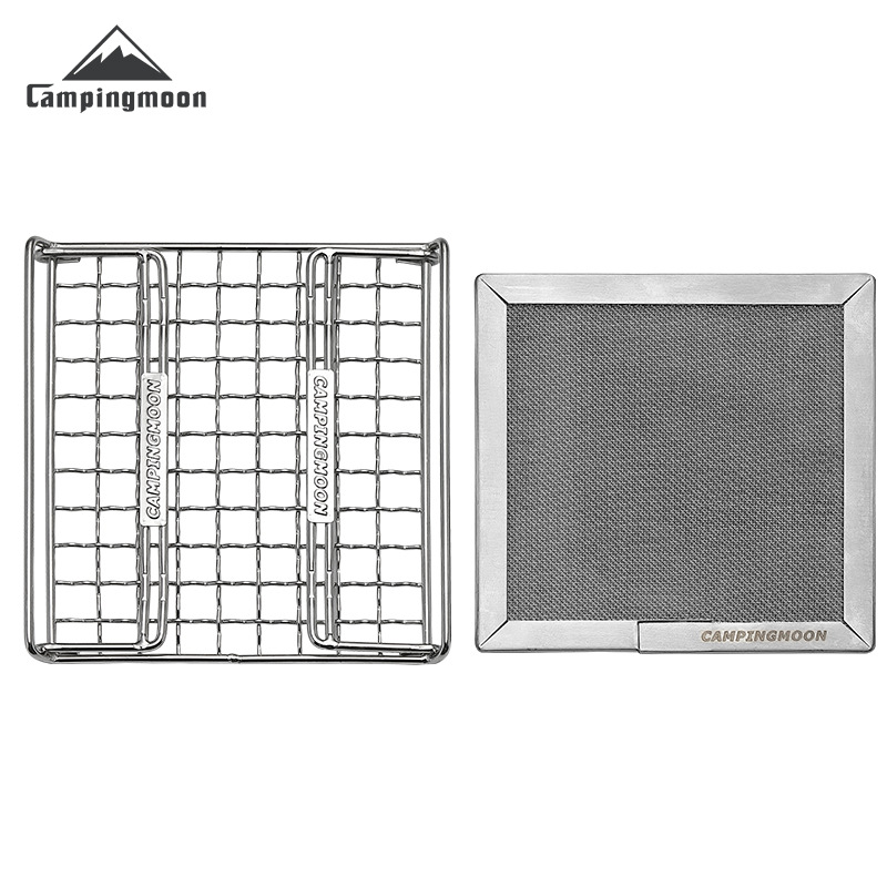 CAMPINGMOON Rejilla Plegable d - Camping Cooking Mesh reseña y precio