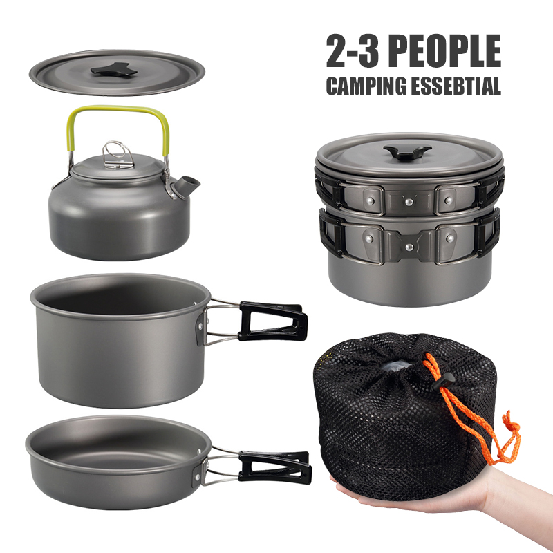 WESTTUNE-Kit de utensilios de  - Camping Cooking Can reseña y precio