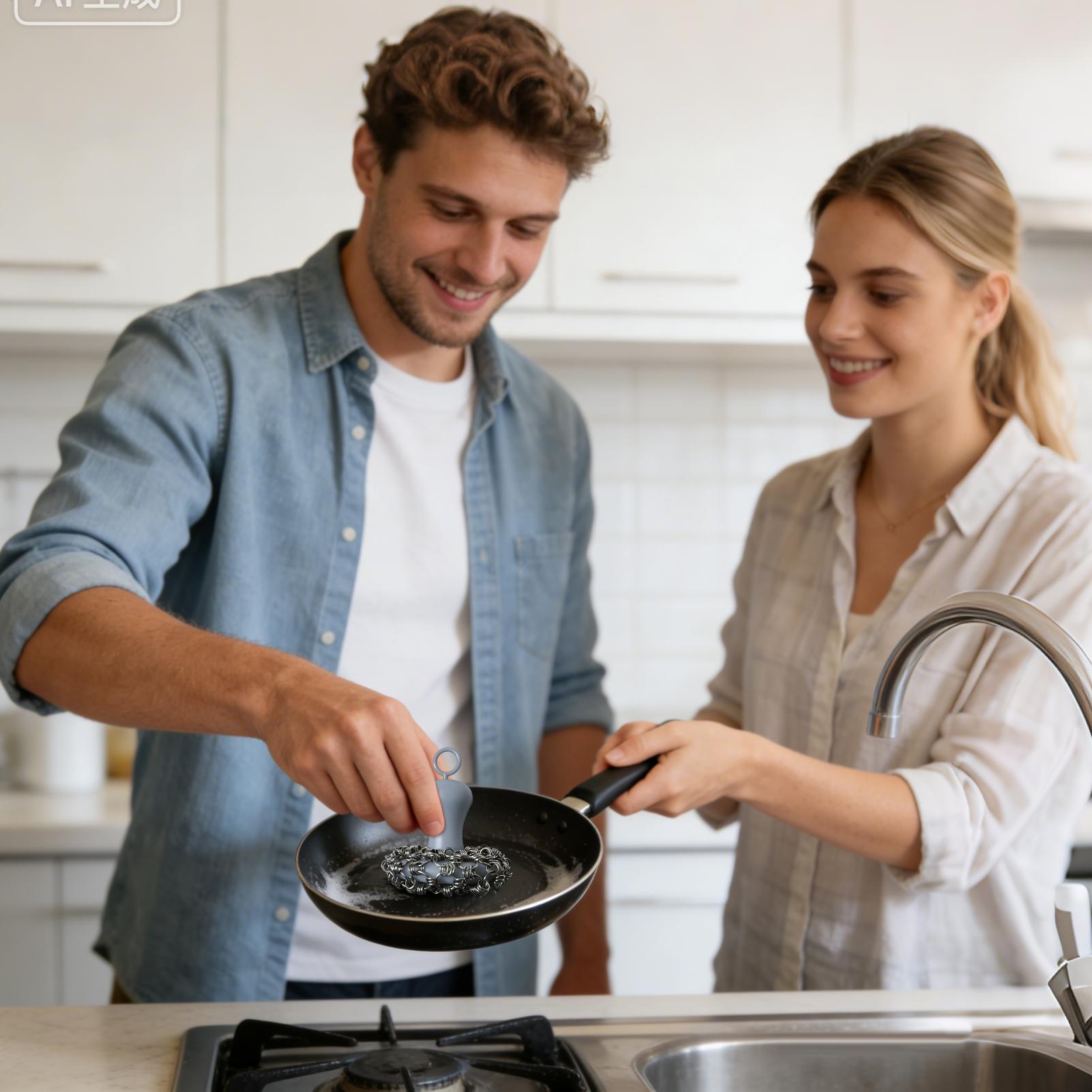 Limpiador de hierro fundido, e - Skillet Cast Iron Camp reseña y precio