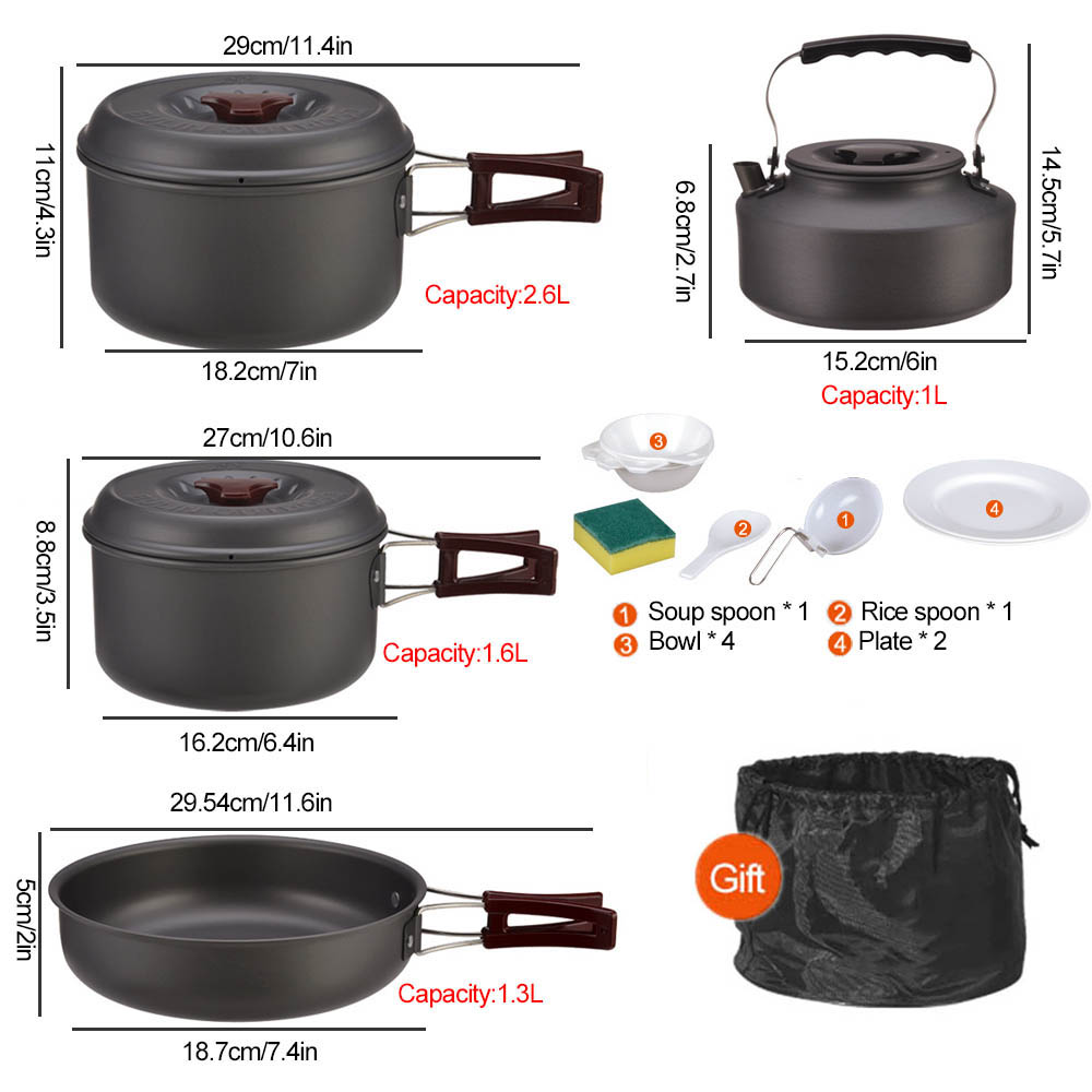 Juego de picnic de cocina al a - Camping Cooking Mesh reseña y precio