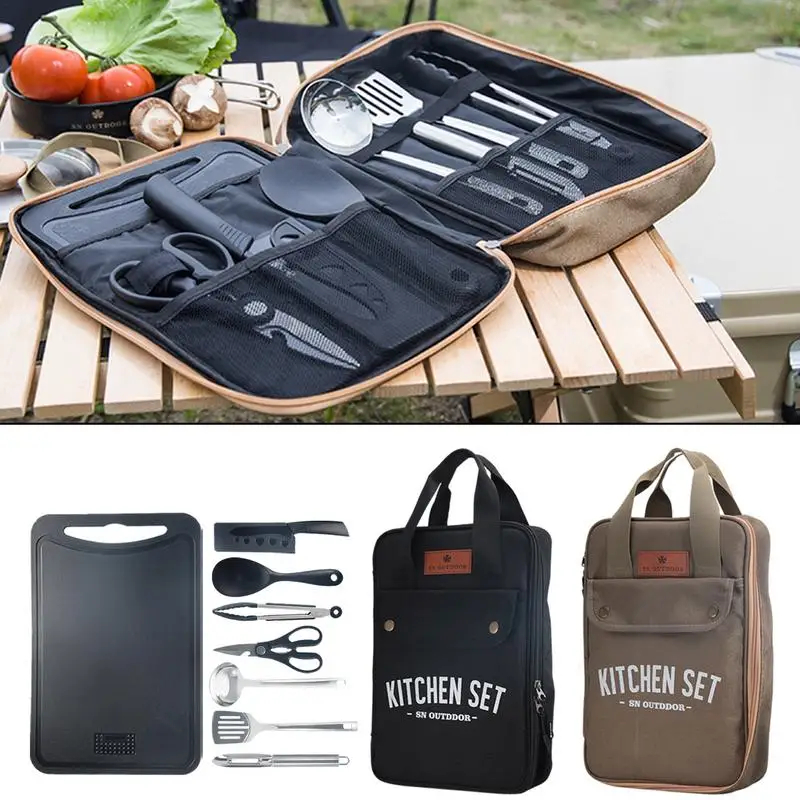 Juego de Utensilios de Cocina  - Camping Cooking Trangia reseña y precio