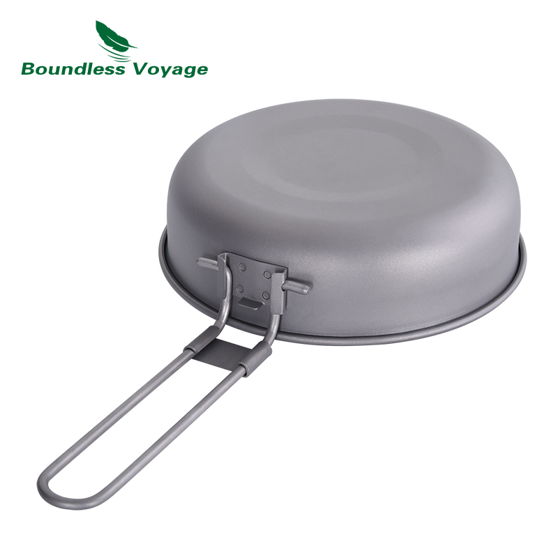 Sartén de titanio ultraligera  - Camping Cooking Survival reseña y precio