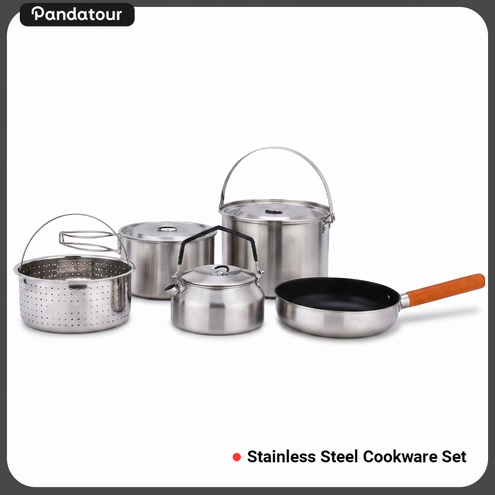 Pandatour Juego de Utensilios  - Camping Cooking Can reseña y precio