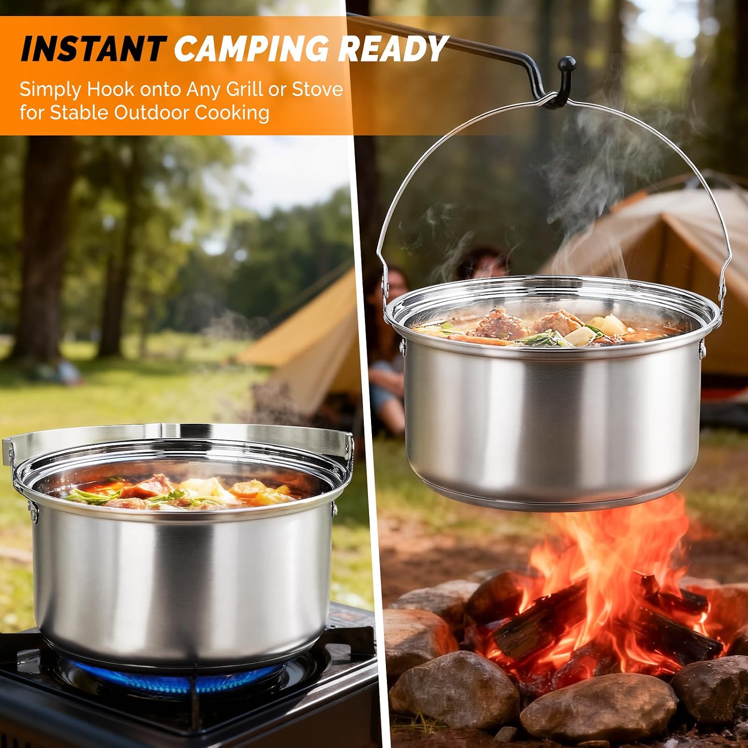 Juego de utensilios de cocina  - Camping Cooking Set reseña y precio