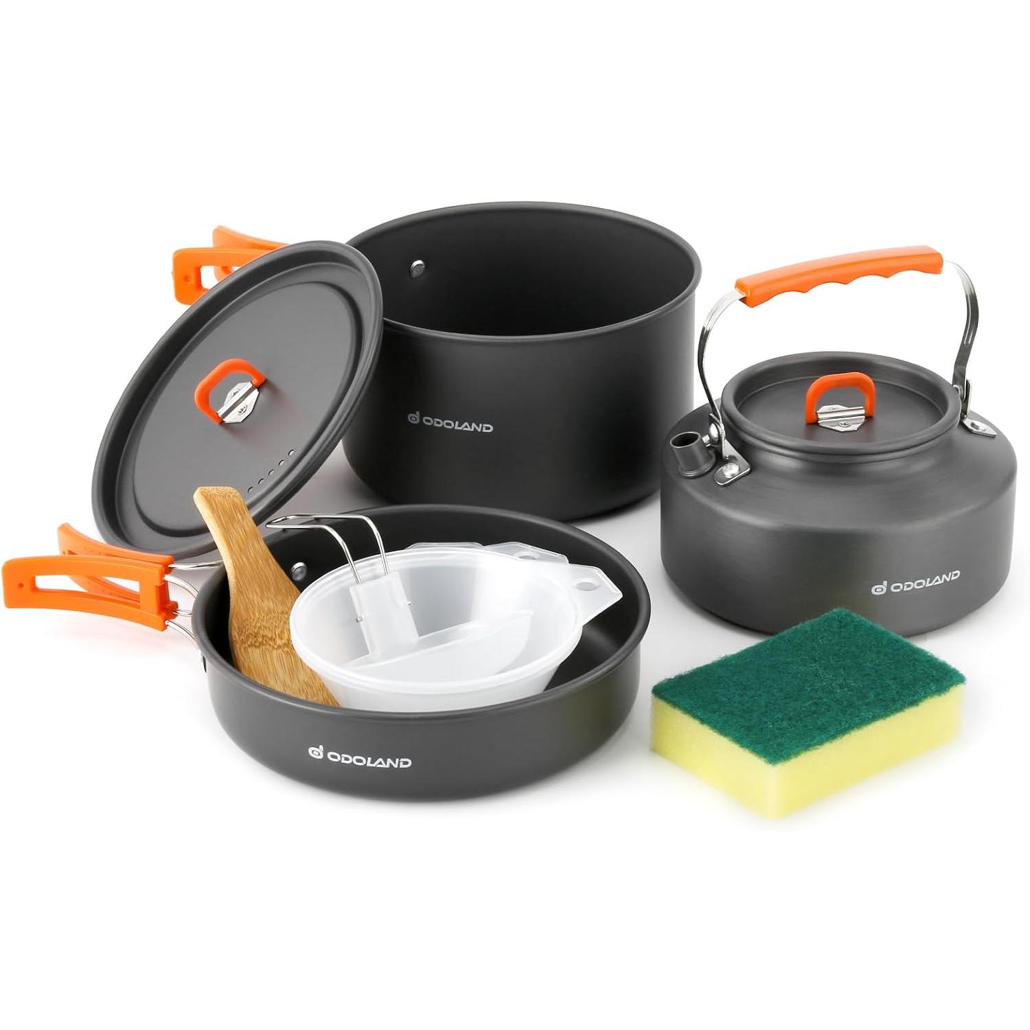 Odoland Juego de 10 Utensilios - Camping Cooking Trangia reseña y precio