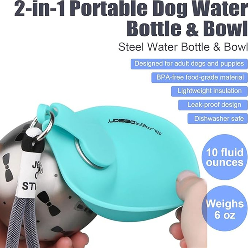Botella de Agua Portátil para  - Camping Cooking Bowl reseña y precio