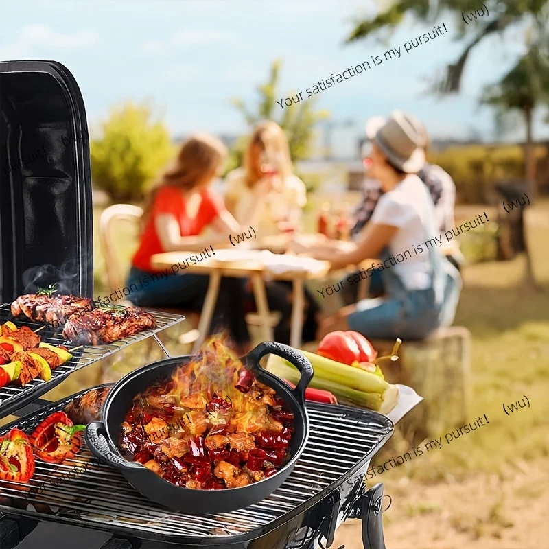 Mini sartén de hierro fundido, - Skillet Cast Iron Camp reseña y precio