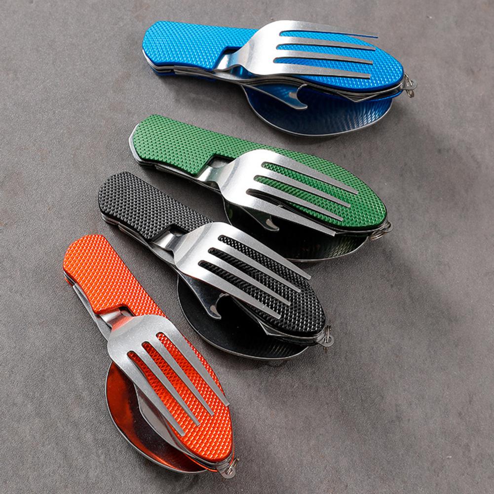 Cubiertos plegables para exter - Camping Cooking Tray reseña y precio