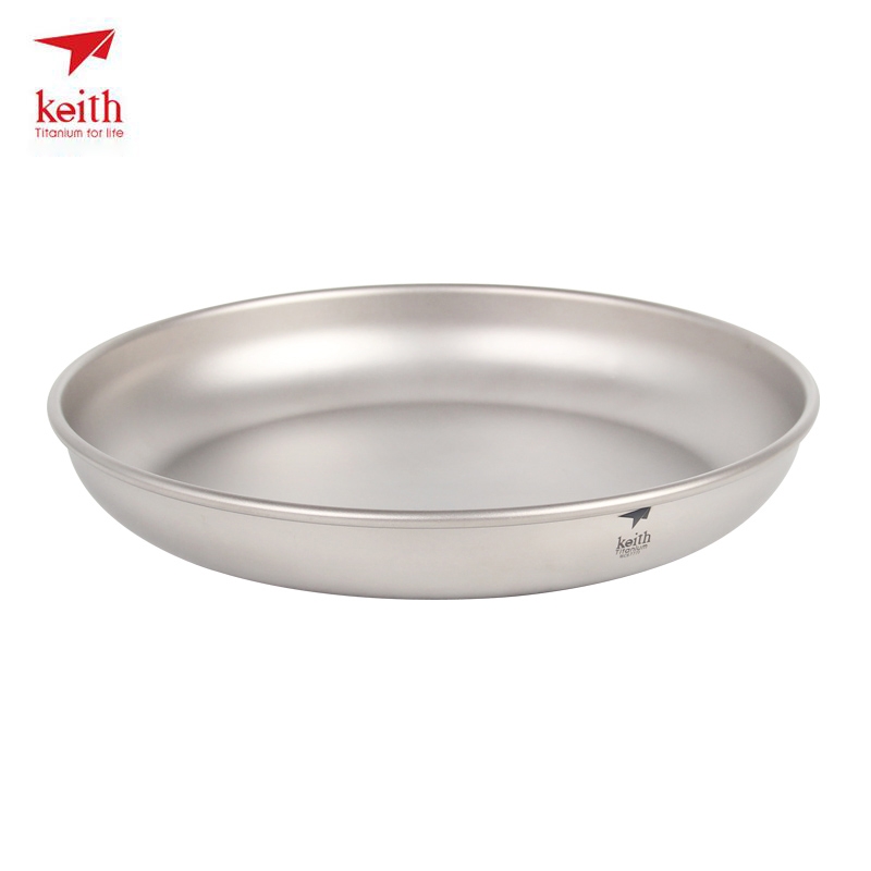 Placa de titanio Keith, platos - Camping Cooking Tray reseña y precio