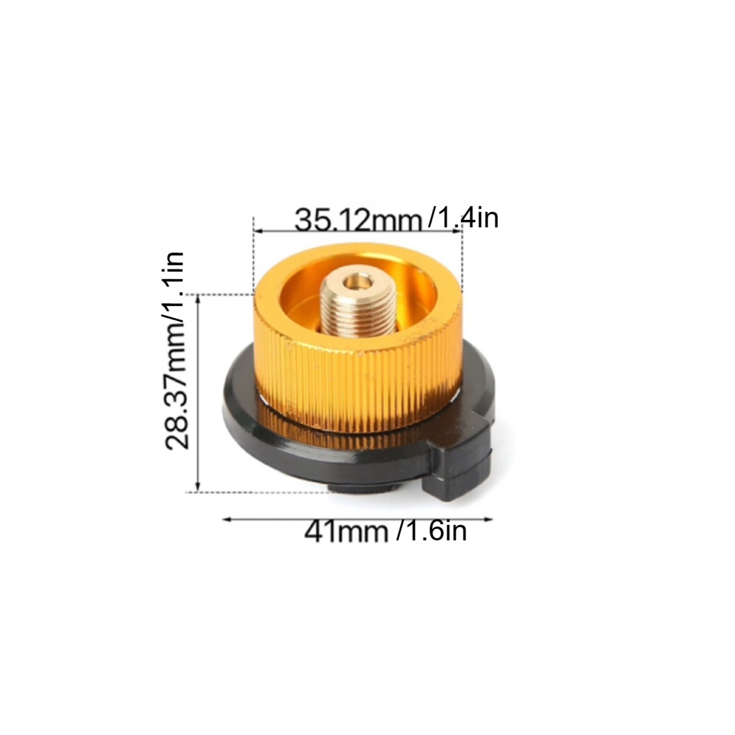 Adaptador de Tanque de Propano - Camping Cooking Gas Stove reseña y precio