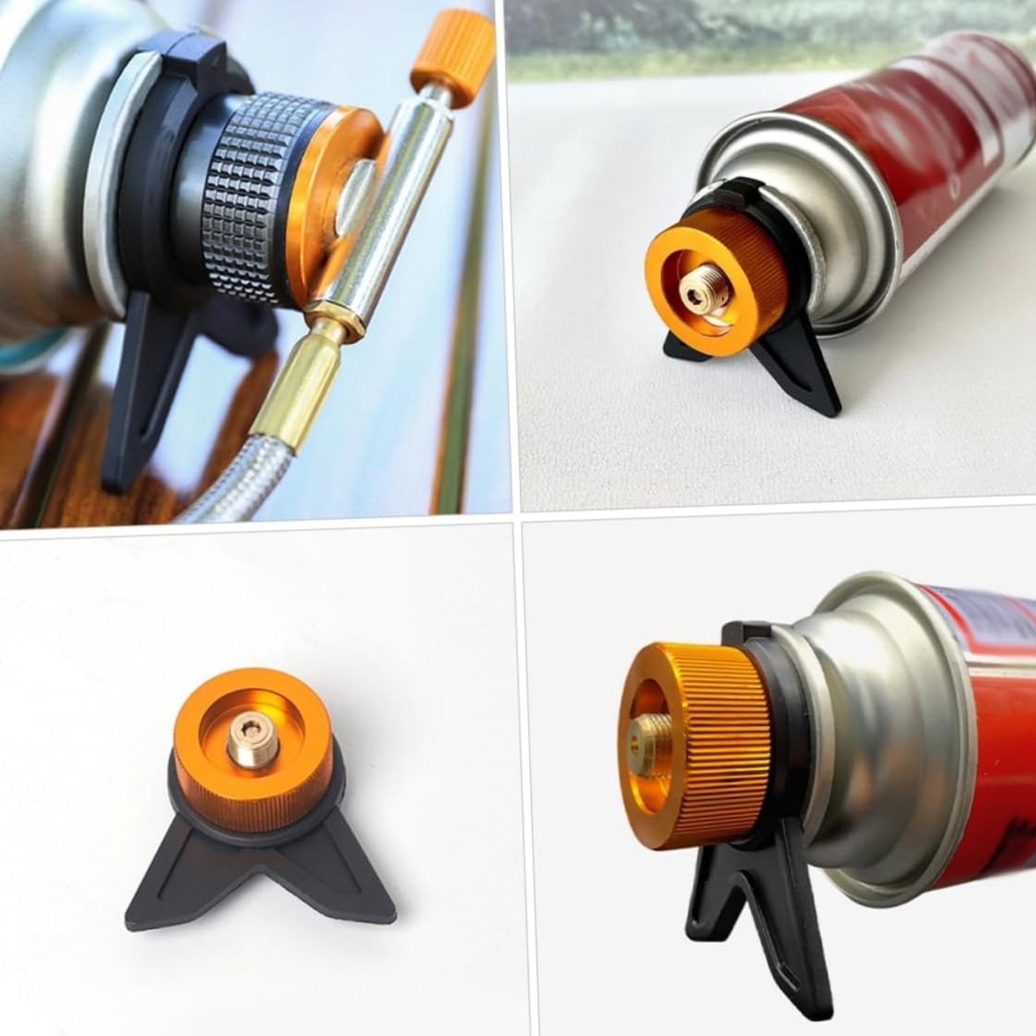 Adaptador de Tanque de Propano - Camping Cooking Gas Stove reseña y precio