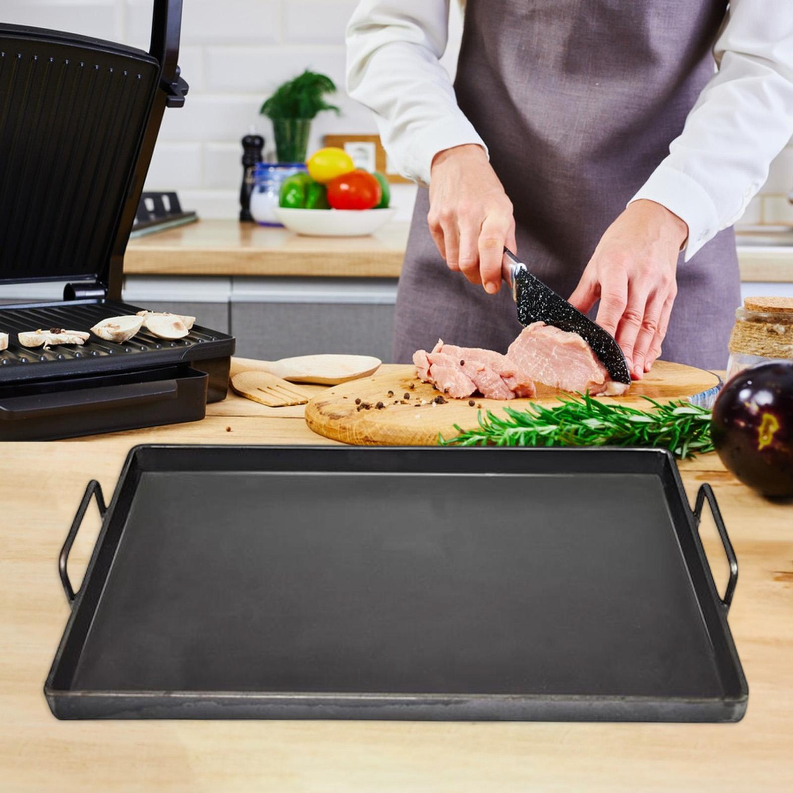 Plancha de Hierro Fundido para - Camping Cooking Cast Iron reseña y precio