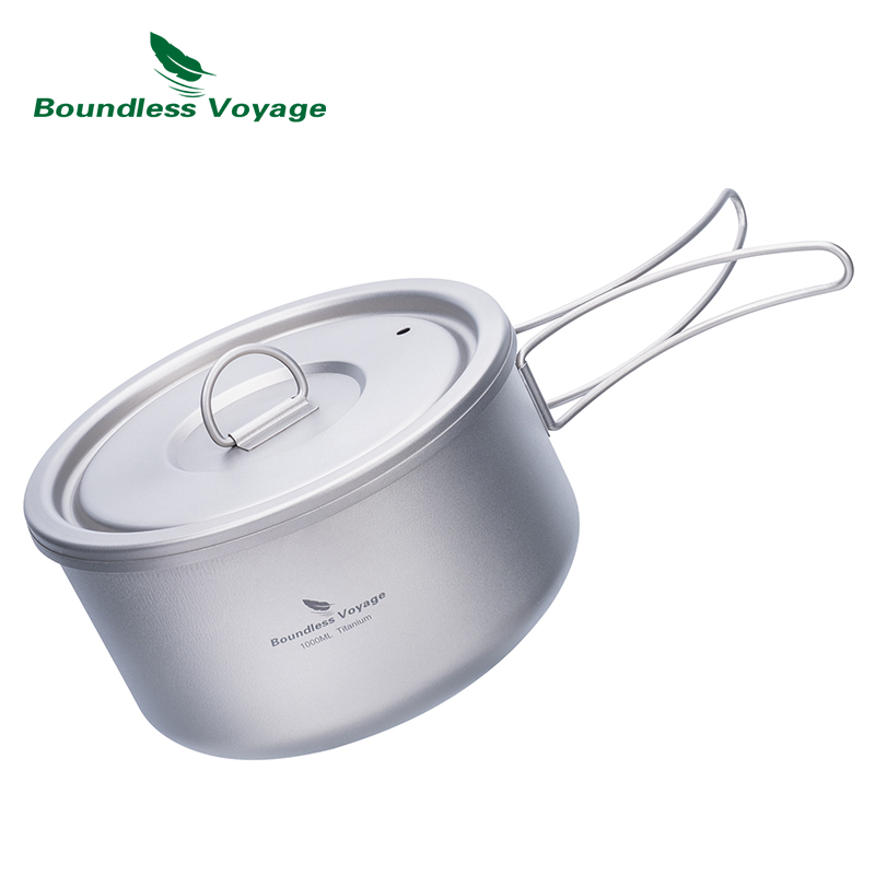 Olla de Camping de titanio Bou - Camping Cooking Can reseña y precio