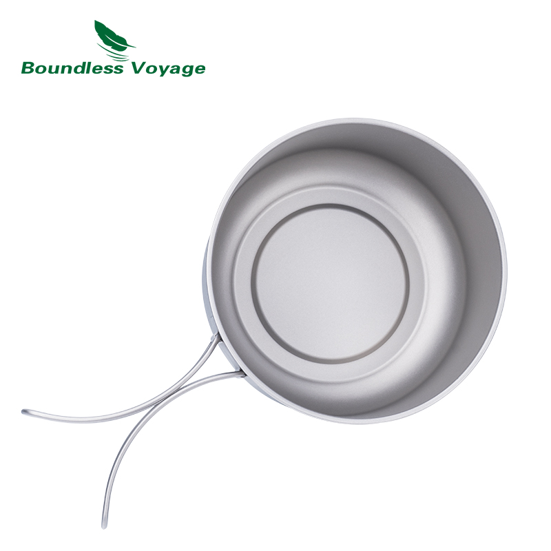 Olla de Camping de titanio Bou - Camping Cooking Can reseña y precio