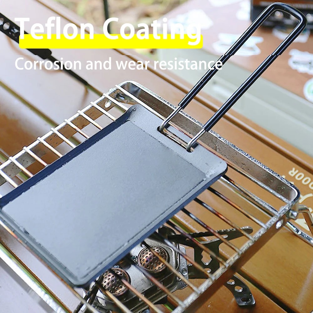 Sartén pequeña para camping, p - Camping Cooking Tray reseña y precio