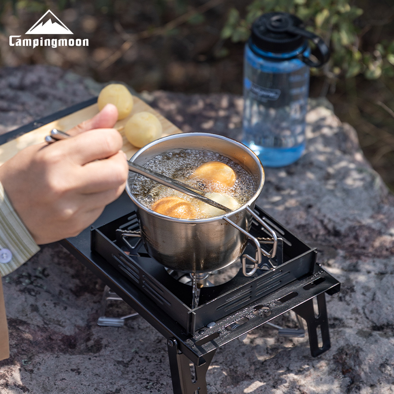 CAMPINGMOON Juego de Tazones P - Camping Cooking Tray reseña y precio