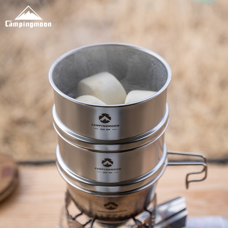 CAMPINGMOON Juego de Tazones P - Camping Cooking Tray reseña y precio
