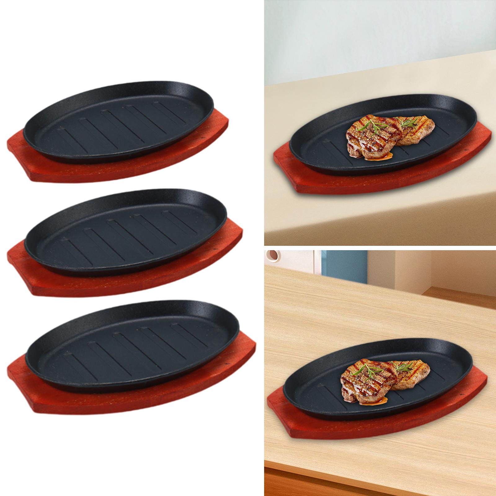 Plato de carne de hierro fundi - Skillet Cast Iron Camp reseña y precio