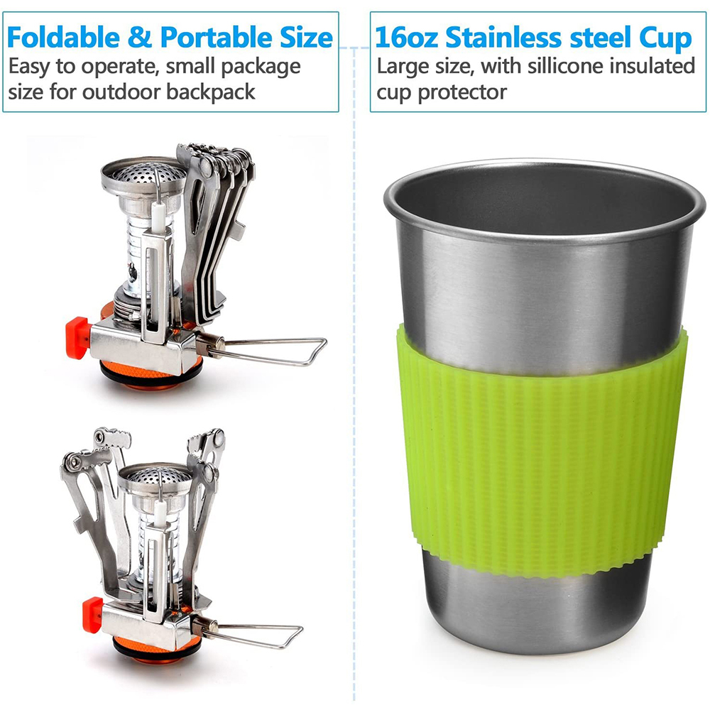 Kit de utensilios de cocina pa - Camping Cooking Mesh reseña y precio