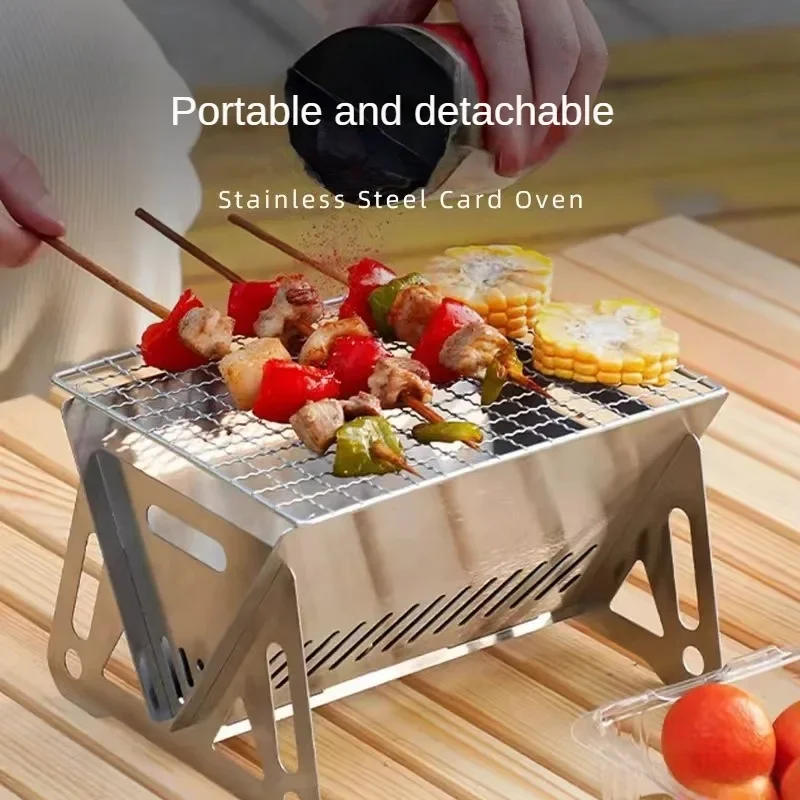Parrilla Portátil Plegable par - Camping Cooking Mesh reseña y precio