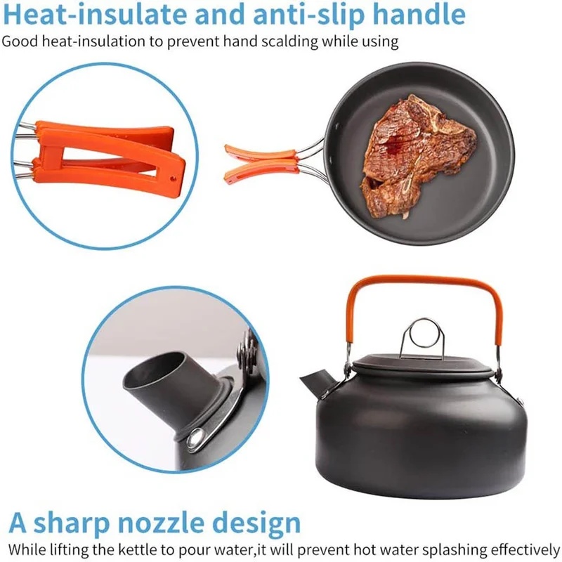 Juego de cocina para acampar,  - Camping Cooking Mesh reseña y precio