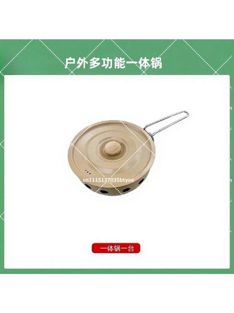 Estufa de gas portátil con oll - Camping Cooking Gas Stove reseña y precio