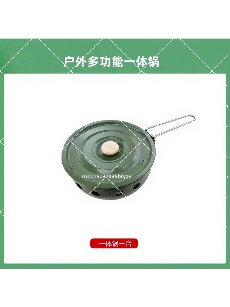 Estufa de gas portátil con oll - Camping Cooking Gas Stove reseña y precio
