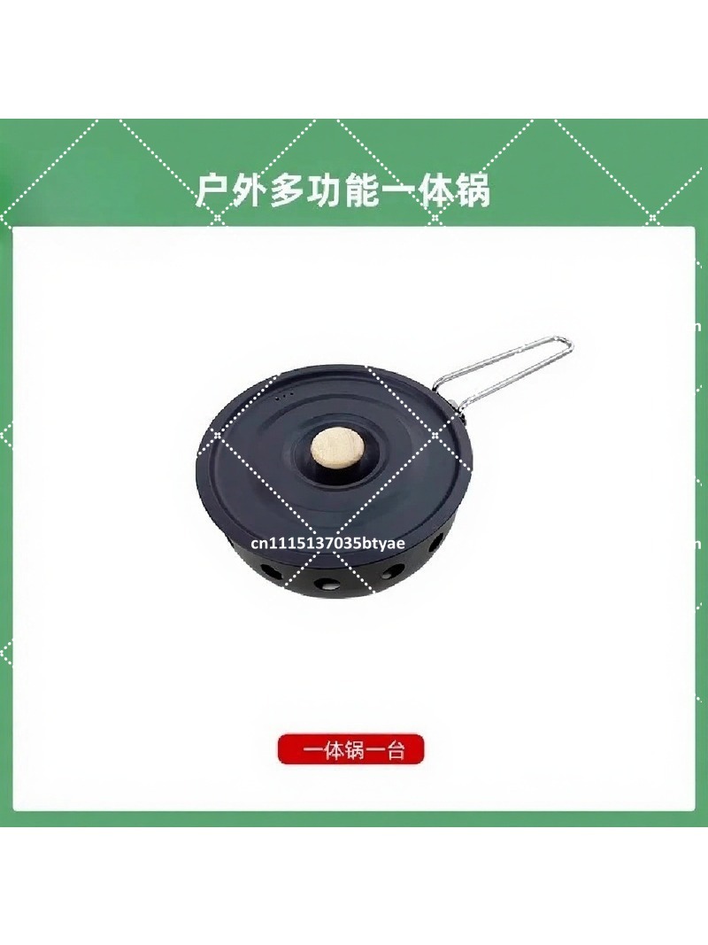 Estufa de gas portátil con oll - Camping Cooking Gas Stove reseña y precio